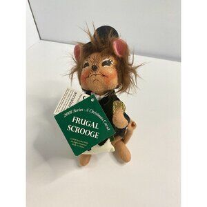 2008 Series A Christmas Carol Frugal Scrooge Annalee Dolls Storybook Mice‎ Macys